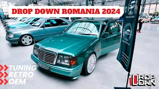 🛞🏁 Prima editie DropDown Romania, 2024 🏁🛞 Masini retro, tuning, WALKING TOUR, 4K