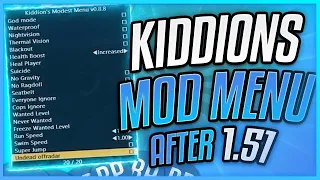 🔥[NEW] GTA 5 MOD MENU KIDDIONS 1.57 | MOD MENU GTA V | FREE DOWNLOAD + TUTORIAL 2021 PC 🔥