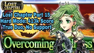 DFFOO Global: Overcoming Sadness, Rydia Lost Chapter Pt 15 Hard. A true SOLDIER duo for 413k!