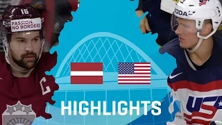 Latvia - USA | Highlights | #IIHFWorlds 2017