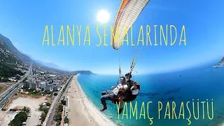 alanya semalarında yamaç paraşütü