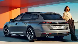 New 2023 Peugeot 508 And 508 SW - Peugeot freshens up the front of its halo saloon and estate