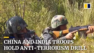 China and India send troops for 8th anti-terrorism drill