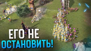 ЭТОТ МОНСТР УНИЧТОЖАЕТ ОДНОГО ЗА ДРУГИМ 😨 Age of Empires IV FFA Nomad Games