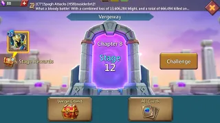 Lords mobile Vergeway chapter 8 stage 12