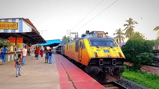 😍🔥1st Time Ever In ER!! VIVEK Express With "Tejas Rajdhani" Livery GZB WAP5 + 130kmph Vande Bharat⚡