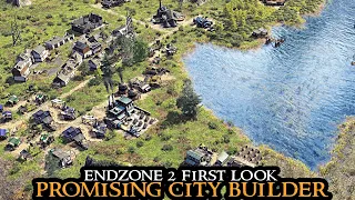 Endzone 2 - First Look PROMISING NEW City Builder || Strategy Gameplay Demo Part 01