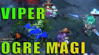 Тренування ВАЙПЕРІ З ОГРОМ - VIPER & Ogre Magi | Dota 2