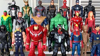 Todos Bonecos Personagens Marvel Vingadores : Homem de Ferro, Thor, Capitão América, Homem Aranha