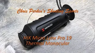 HIK Micro, Lynx 19 Thermal Monocular Review, Real World Footage, Rats, Hares, Foxes, HIKMICRO LH19