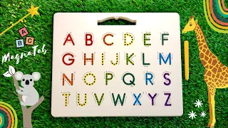 Learn to write ABC's with MAGNATAB - Animals ABC