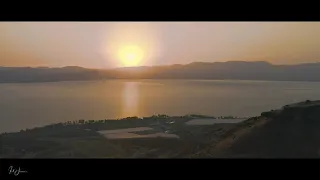 Breathtaking  Sunset in the Sea of Galilee  in Israel - 4k Drone Cinematography by Tal Hanoci