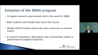 Collaborative research through systematic reviews and meta-analysis (SRMA) (June 22, 2021)