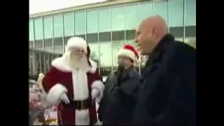 Steve Wilkos Fights Santa