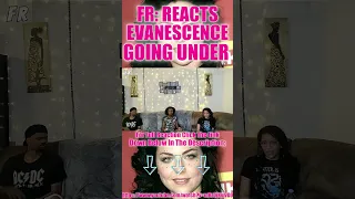 FR: Reacts: Evanescence - Going Under #shortvideos