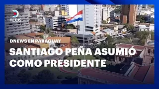 #DNEWS en Paraguay: Santiago Peña asumió como nuevo presidente
