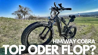 Himiway COBRA - E-Bike Test - Top oder Flop?