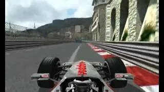 Formula 1 2007 Monaco Grand Prix Fernando Alonso pole lap onboard/ Monaco vuelta rapida