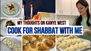 Cook For Shabbat With Me || My Thoughts On Kanye West || Sephardic Shabbat Recipes Orthodox Jewish