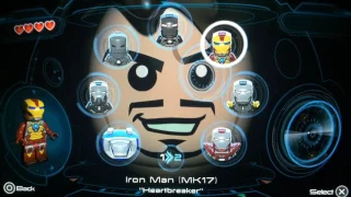 LEGO Marvel's Avengers - All Iron Man Suits Unlocked W/ Gameplay (Ps Vita)