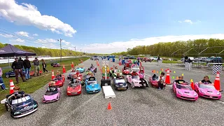 Modified Power Wheels Drag Racing at Cecil County Dragway!