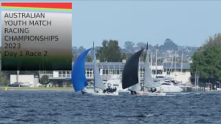 Australian Youth Match Racing Championships 2023 Day 1 Race 2