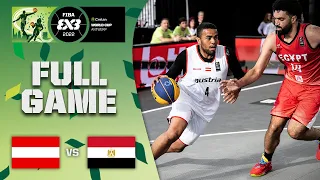 Austria v Egypt | Men | Full Game | Crelan FIBA 3x3 World Cup 2022