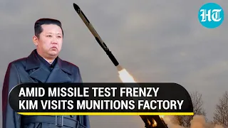Watch: Kim Jong Un visits munitions site as North Korea confirms latest weapons test