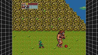 Sega Mega Drive Classics Golden Axe III gameplay.