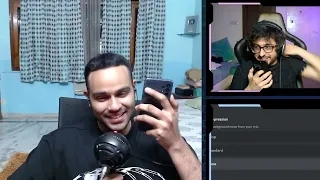 Carryminati prank called Arpit Bala on stream & accidentally exposed her