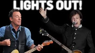 Springsteen & McCartney Get Shut Down!