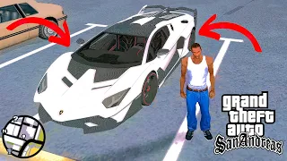 Secret Lamborghini Alston Super Car Location in GTA San Andreas (Cheat Code)