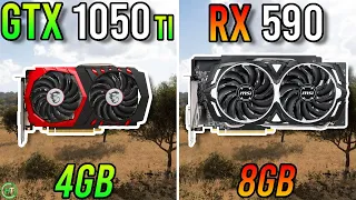 GTX 1050 Ti vs RX 590 - Any Difference At All?