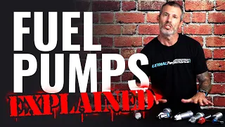 Lethal Performance Tech Tips: Choosing the right fuel pump for your setup (Walbro? Aeromotive?)