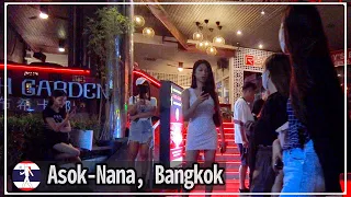 Last Saturday night in April. Walk on Sukhumvit Road from Asok to Nana