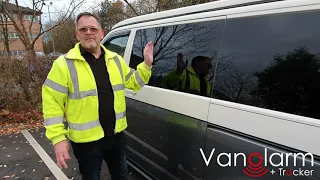 Van alarm anti false alarm vibration tech from Vanolarm - see it working