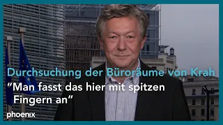 Thomas Spickhofen (WDR-Korrespondent) zur Durchsuchung der Büroräume von Maximilian Krah (AfD)