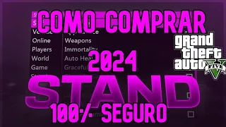 COMO COMPRAR E INSTALAR STAND MOD MENU 100% SEGURO - 2024 | GTA V ONLINE