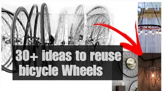 30+ ideas to reuse bicycle Wheels| #home decoration | DIY