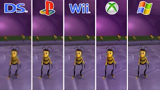 Bee Movie Game (2007) DS vs PS2 vs Wii vs Xbox 360 vs PC (Best Graphics Comparison!)