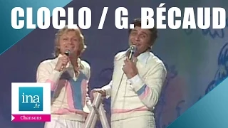 Claude François et Gilbert Bécaud "Les cerisiers sont blancs" (live officiel) | Archive INA