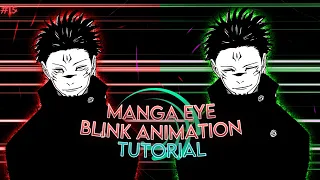 Manga Eye Blink Animation Tutorial | Alight Motion(+Preset)