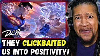 Reacting to DizzyEight - Strongest (SUPERMAN VS GOKU RAP SONG)