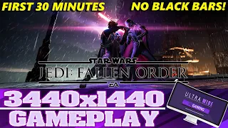 Star Wars: Jedi Fallen Order | First 30 Mins | Ultrawide 3440x1440 | NO BLACK BARS!