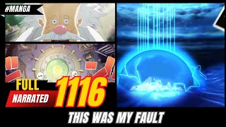 ONE PIECE CHAPTER 1116 - FULL NARRATED - THIS IS MY FAULT!!!