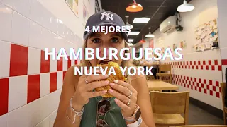 Las 4 MEJORES HAMBURGUESAS DE NUEVA YORK #newyork #hamburguesas #travel