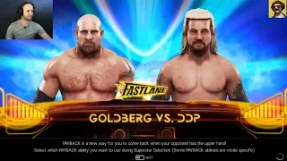 Обзор игры►WWE 2K19►Goldberg vs DDP