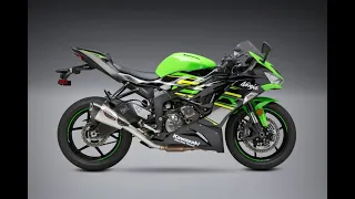 2019 Kawasaki ZX-6R Exhaust. Stock vs. Yoshimura Alpha T 3/4 system