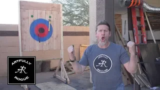 How to Build an Axe Throwing Target