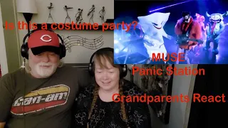 MUSE - Panic Station - Grandparents from Tennessee (USA) react - first time reaction